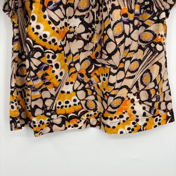 Dear John Stephany Top in Printed Lady Yellow Women’s‎ Size Small, Boho Nature - Picture 7 of 9